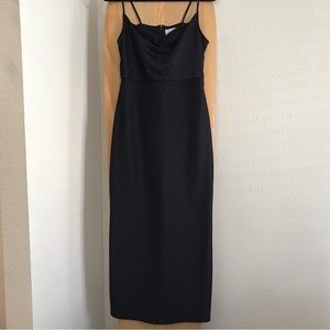 BHLDN Cali Satin Charmeuse Midi Dress